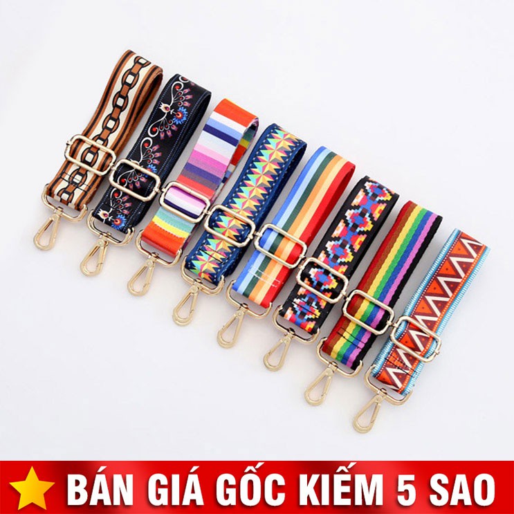 Dây Đeo Túi Xách Hoa Văn Thổ Cẩm New Trend P1560