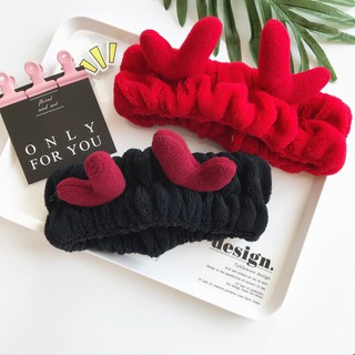 Băng Đô Sừng Tuần Lộc Màu Đỏ