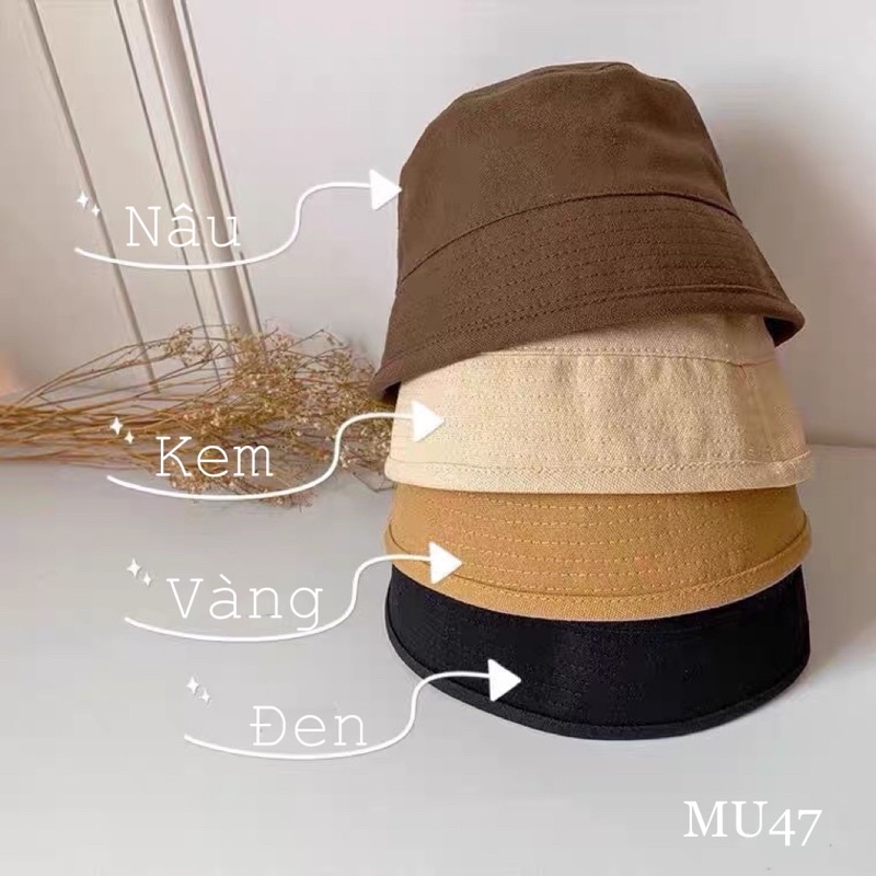 Mũ vành trơn cho bé