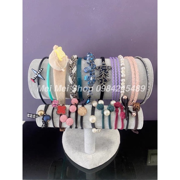 Giá Kệ Treo Bờm Tóc,Băng Đô,Vòng Tay 2 Tầng