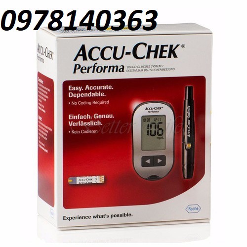 máy đo đường huyết Accu-Chek Performa hàng công ty