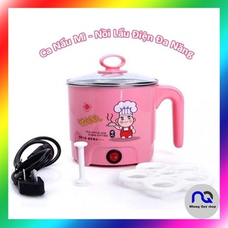 Ca nấu mì, nồi lẩu mini dung tích 1,8l đa năng