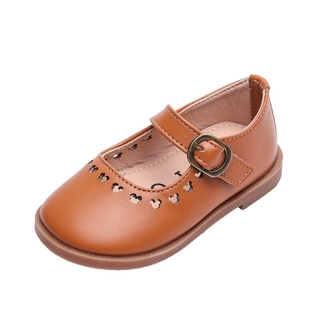 Giày da đế mềm thời trang cho bé gái 21-30