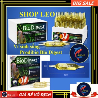 Vi sinh sống Prodibio Bio Digest cho hồ thủy sinh, hồ nước mặn - làm trong nước bể cá - Tạo hệ vi sinh cho hồ cá