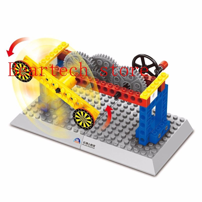 Đồ chơi lắp ghép cơ khí 3 trong 1 LEGO Wange 1301 1302 1303 1304 giáo dục trí tuệ cho trẻ