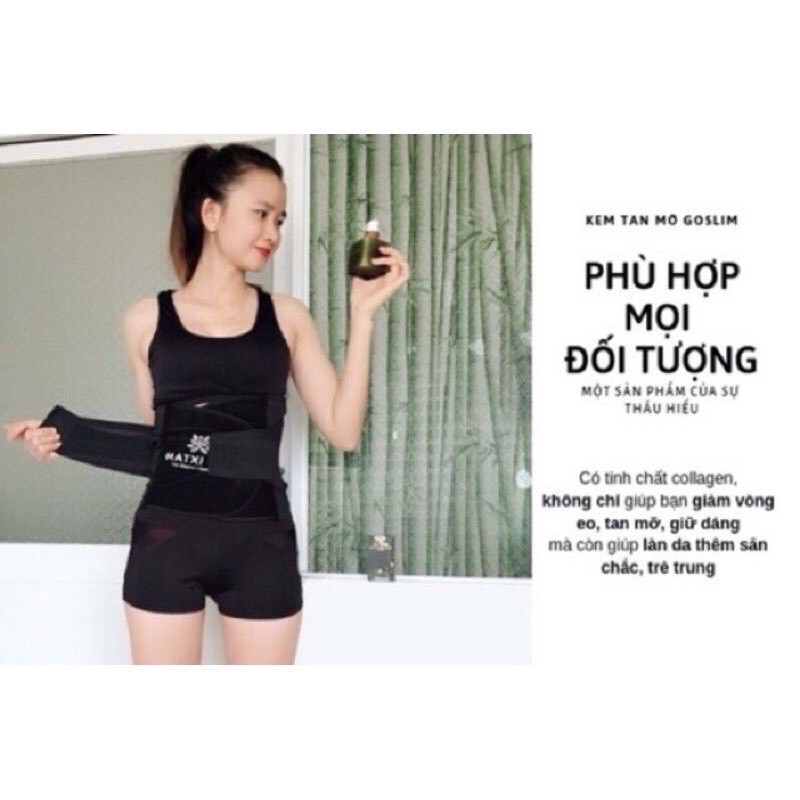 Kem Tan Mỡ Bụng Go Slim Chính Hãng Matxicorp