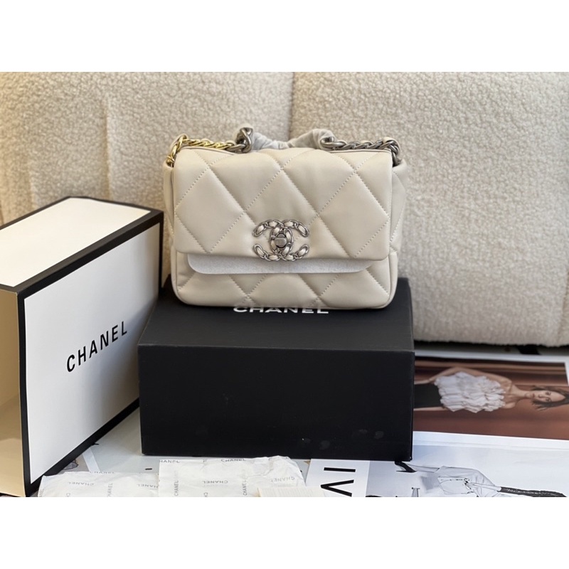 Túi chanel C19 bản supersale size mini 20cm