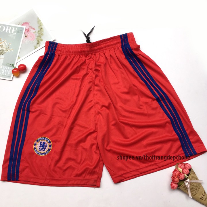 Quần đùi nam thể thao mặc nhà thun lạnh 3 sọc - SIZE từ 60-85kg - QDN08 - KHÔNG CÓ TÚI | BigBuy360 - bigbuy360.vn