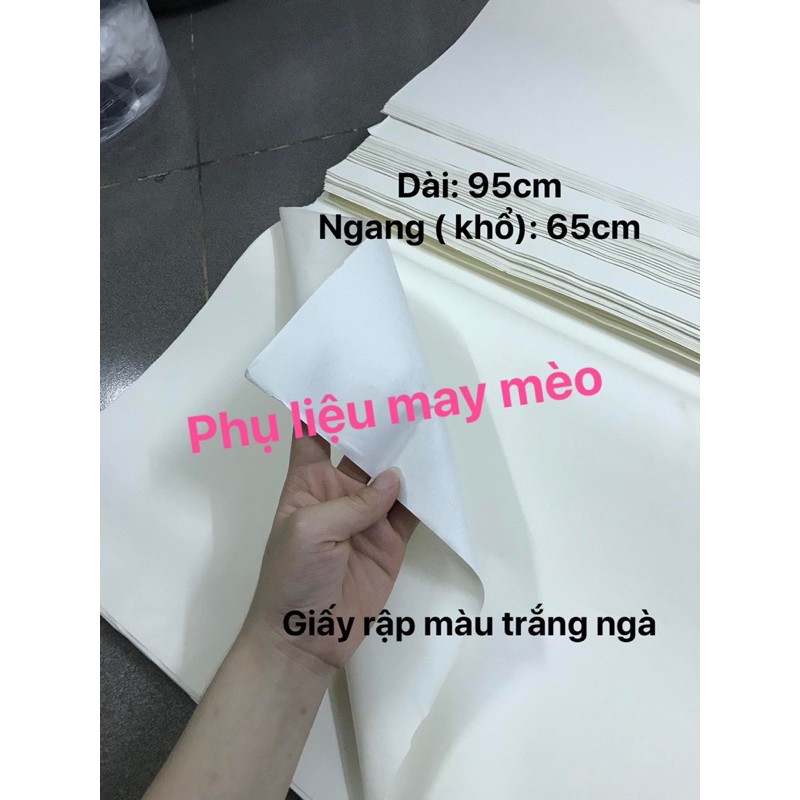 giấy rập vẽ may quần áo