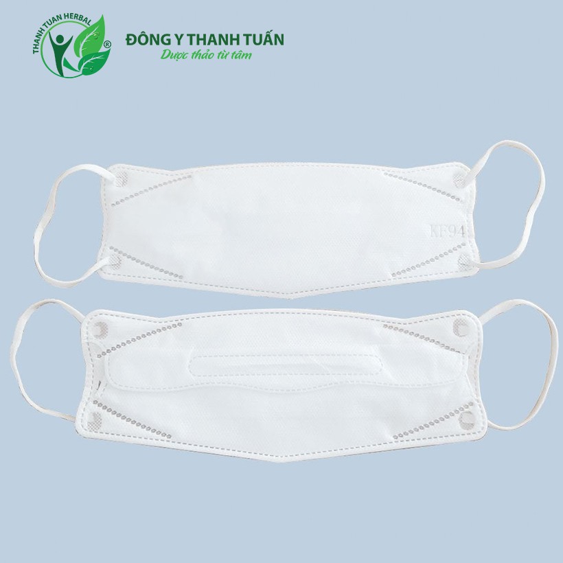 Khẩu Trang Y Tế 4D Mask KF94 Skylight Chứng Nhận FDA Mỹ – Hộp 10 Cái ( Trắng Hoặc Xanh)