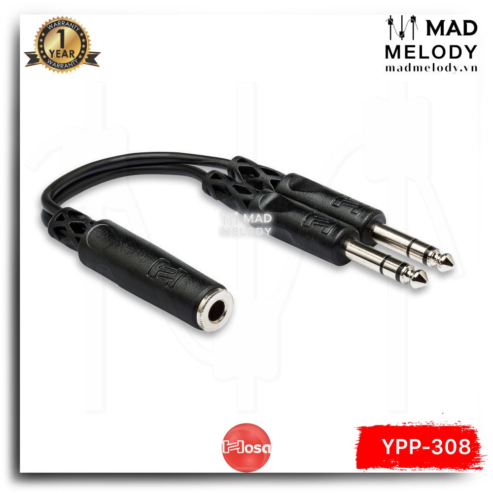 Hosa Y Cable YPP-308