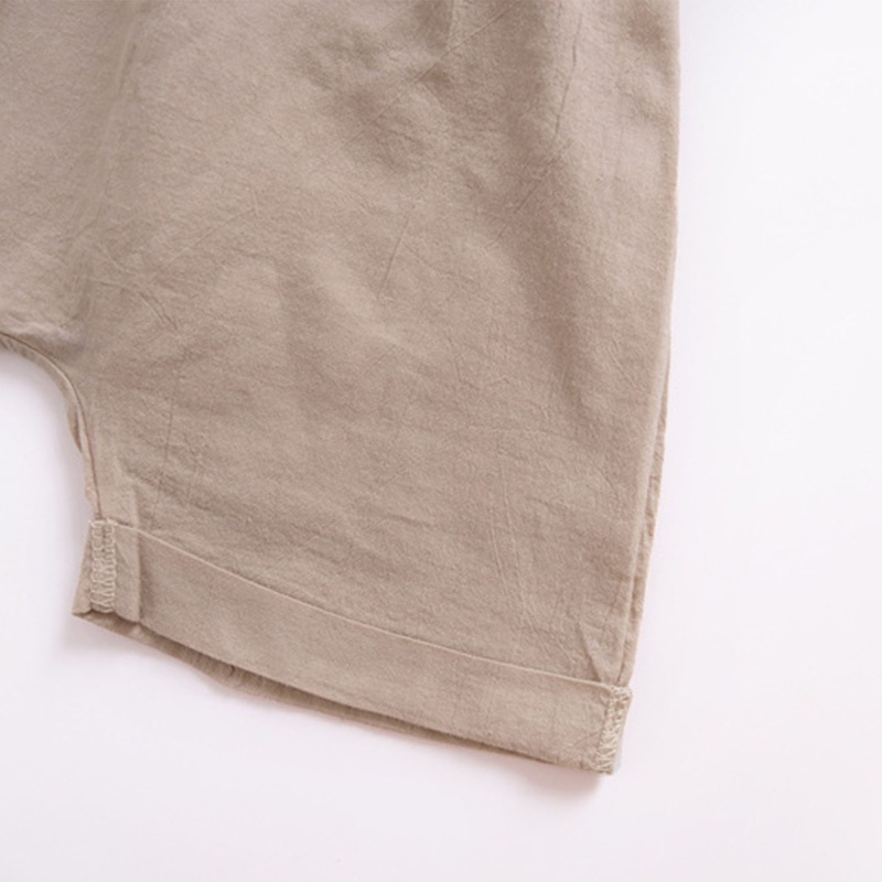 Bộ Áo Liền Quần Sát Nách Màu Trơn Dây Chéo Lưng Cho Bé Trai + Gái