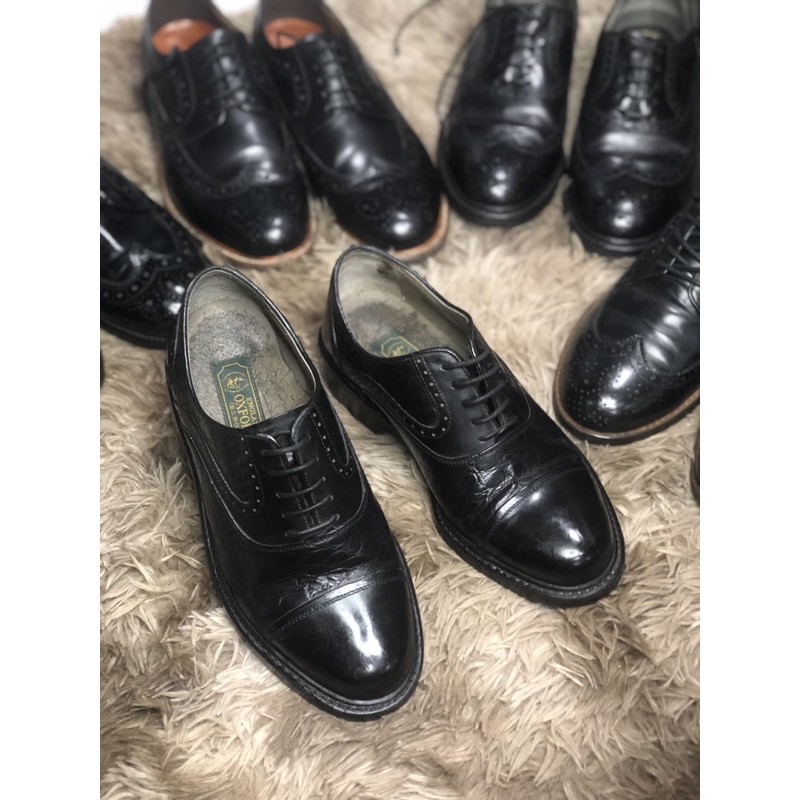 [Giày 2hand] [Size 38] Thương Hiệu England Oxford Đến Từ Anh Quốc