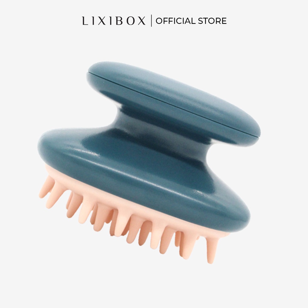 [HB Gift] Lược Gội Đầu Silicone Giảm Gàu Lixibox Silicone Scalp Massaging Shampoo Brush