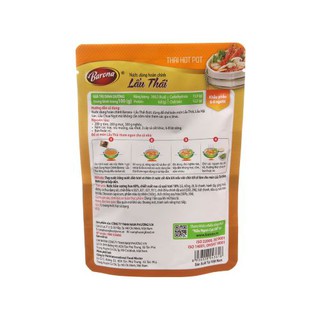 Gia vị Barona Lẩu Thái 180g