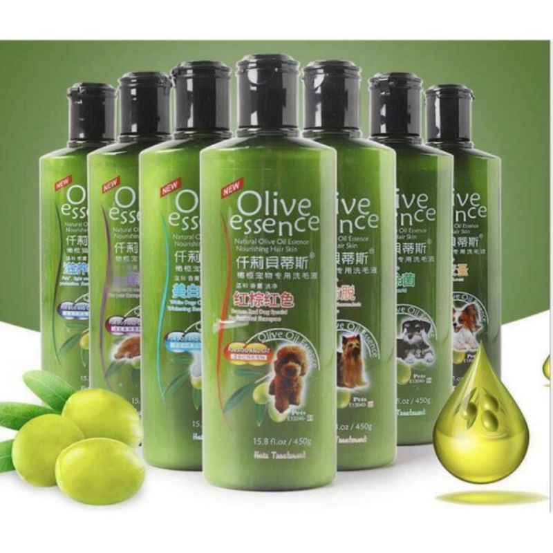 SỮA TẮM OLIVE CHO CHÓ MÈO