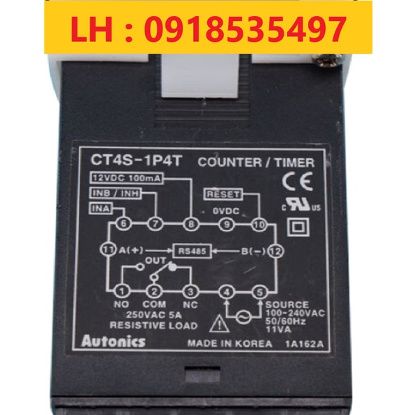 BỘ ĐẾM COUTER/TIMER CT4S-1P4T AUTONICS