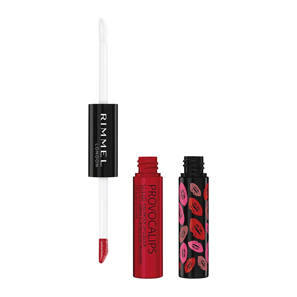 Rimmel London - Son Hai Đầu Rimmel London Provocalips 16HR Kiss Proof Lip Colour