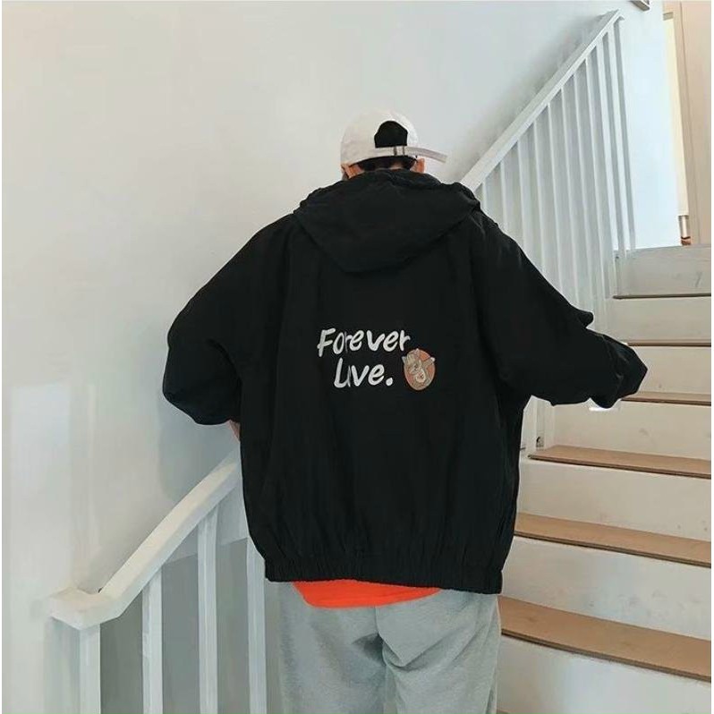 Áo Khoác Dù Chất Dày Unisex Nam Nữ In Hình Forever Love  Siêu Hot | BigBuy360 - bigbuy360.vn