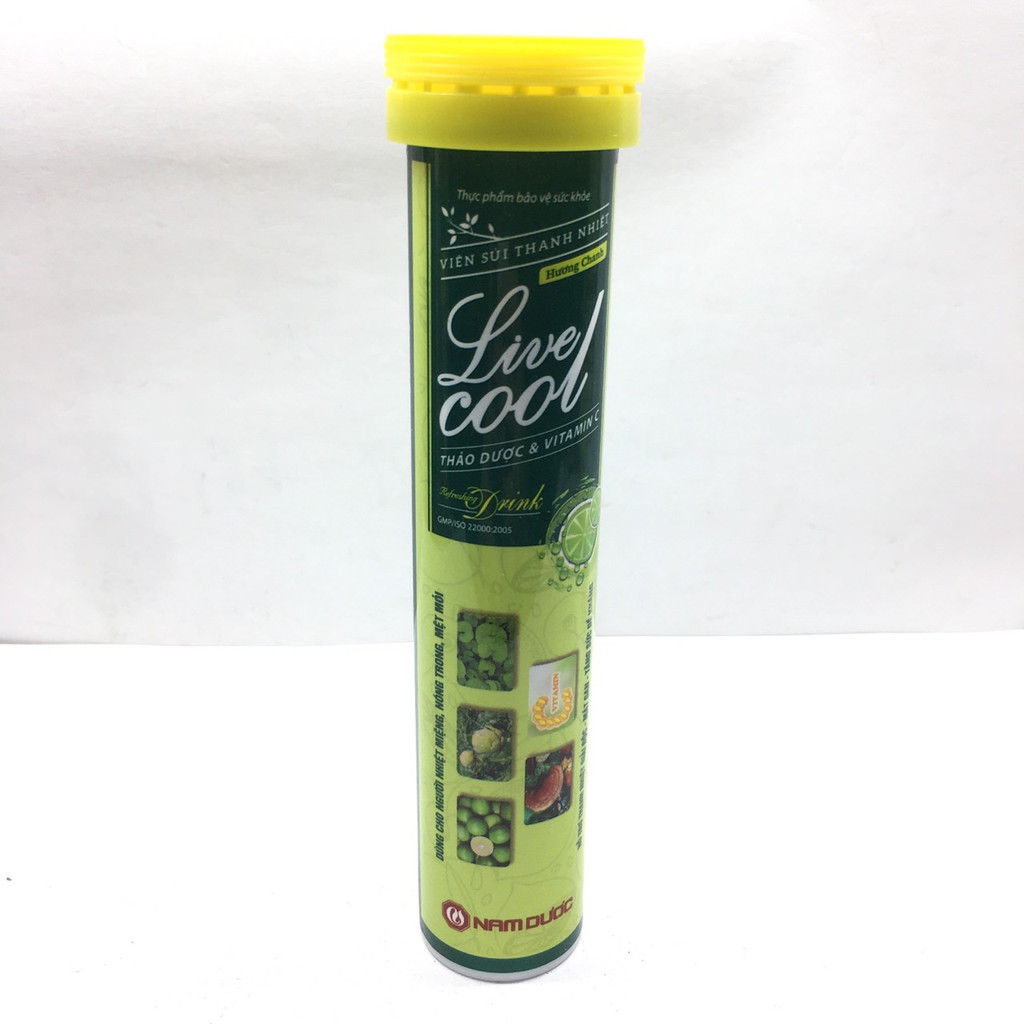 Viên sủi thanh nhiệt Livecool – Hương Chanh