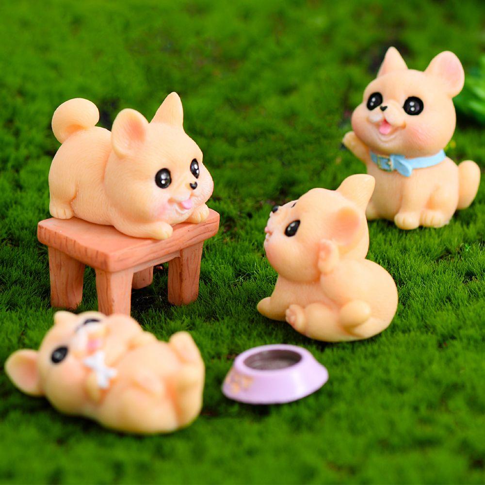 Mô Hình Chú Chó Mắt To Trang Trí Sân Vườn DIY