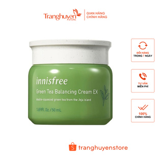 Kem Dưỡng Da Trà Xanh Innisfree Green Tea Balancing Cream EX 50ml (Da Hỗn Hợp)