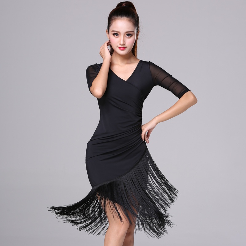 Đầm Khiêu Vũ Latin Quyến Rũ Thời Trang Mùa Hè Dành Cho Nữ