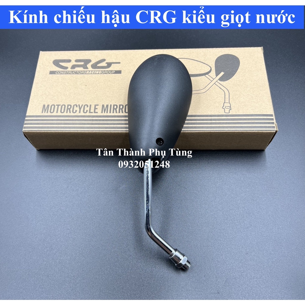 Kính chiếu hậu CRG, H2C kiểu giọt nước - 1 cái bên trái răng thuận Dochoixe