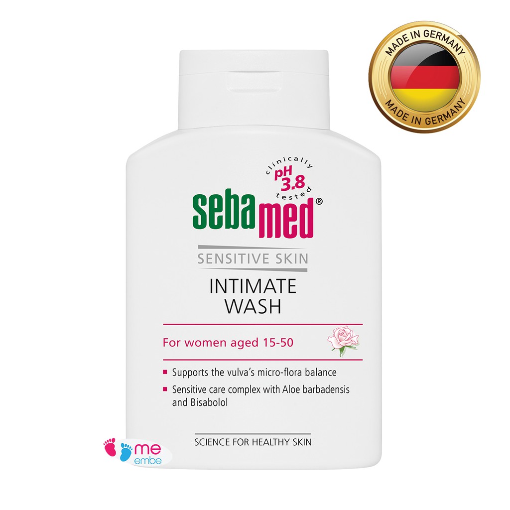 Dung dịch vệ sinh phụ nữ Sebamed pH3.8 [Nhập Khẩu Chính Hãng]