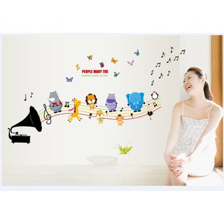 Decal Nốt nhạc ngộ nghĩnh