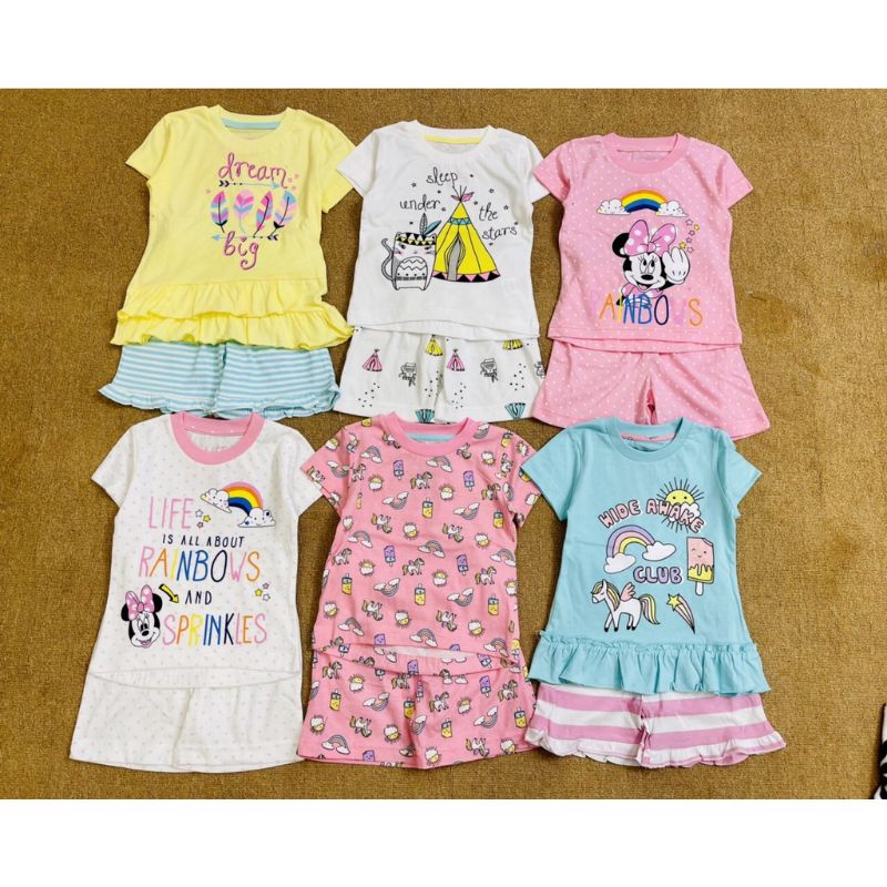 Bộ cotton Matalan bé trai bé gái