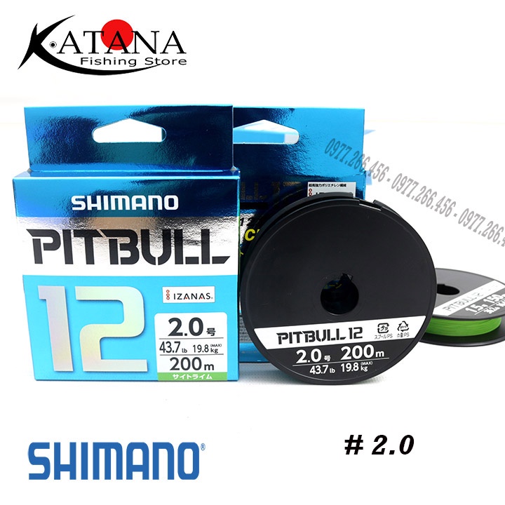 Dây PE Cao Cấp Shimano Pitbull X12