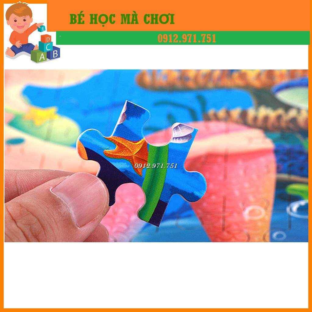 Bộ ghép hình puzzle 200 miếng có hộp đựng bằng sắt - Chọn theo chủ đề