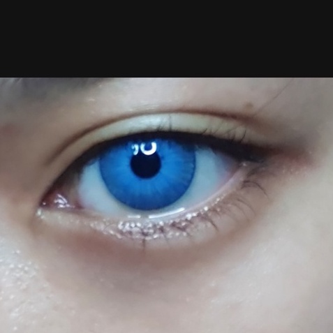 Kính áp tròng 0 độ lens cosplay New York xanh dương xanh lá tím đỏ cam vàng