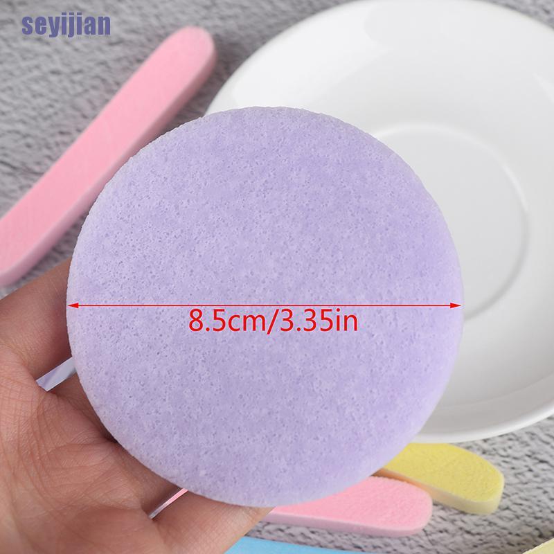 Set 12 Mút Rửa Mặt Dạng Nén Tiện Dụng