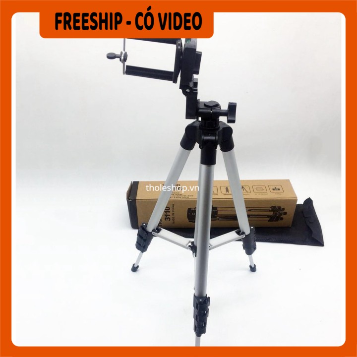 Chân máy ảnh Tripod  BH 1 THÁNG   Chân đế chụp hình đa năng cho điện thoại và máy ảnh cao cấp 9456