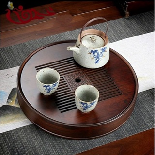 Khây trà hình tròn gỗ quý đường kính 30cm