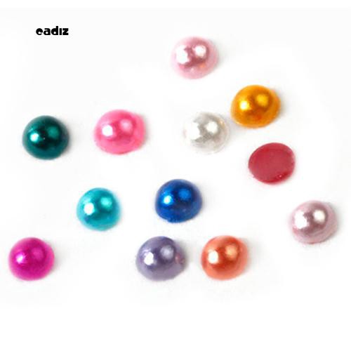 [Hàng mới về] Set 500 hạt ngọc trai giả nhiều màu sắc dùng trang trí móng nghệ thuật