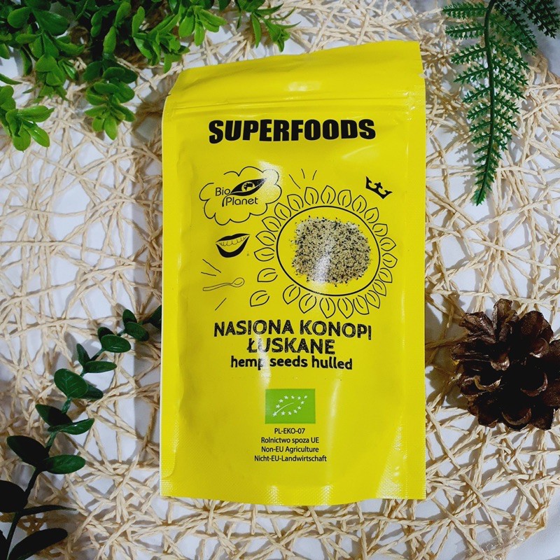 [BIO PLANET] HẠT GAI HỮU CƠ (lẻ 50g)