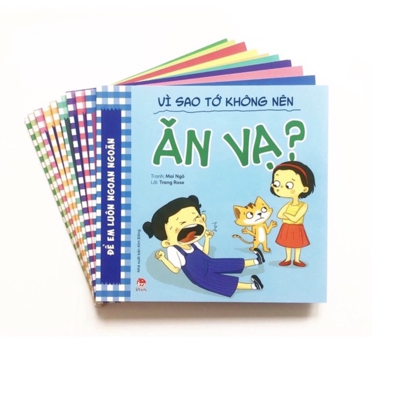 Sách Combo để em luôn ngoan ngoãn , vì sao tớ không nên bộ 2 ( bộ 10 quyển )