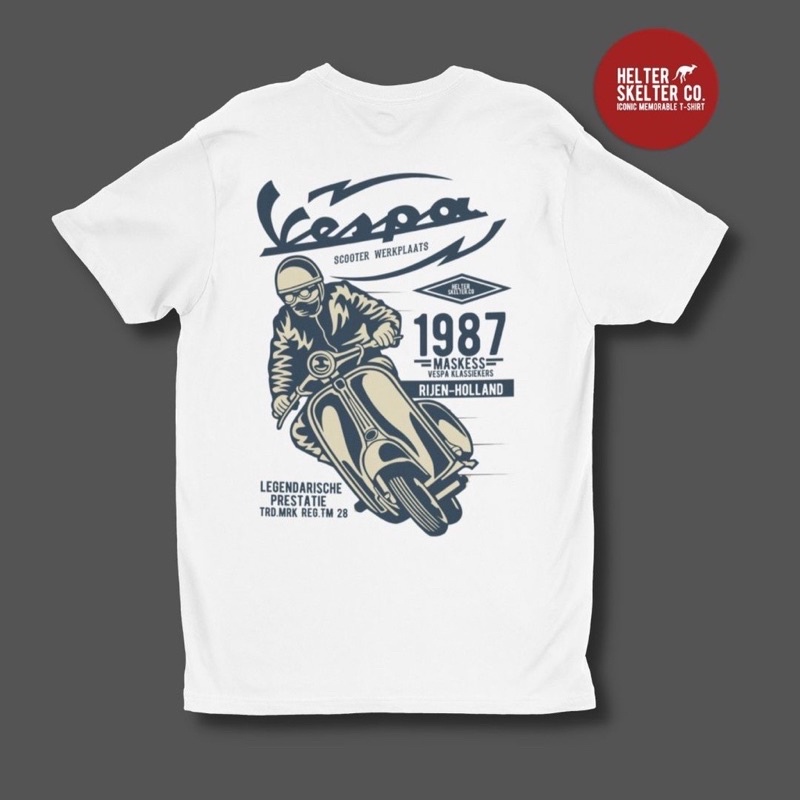 Vespa Cổ Điển rijen holland Áo Sơ Mi Cổ Điển