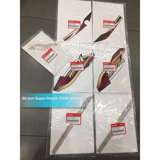 Bộ tem Super Dream 2004 7 miếng zin hãng mới 100% 💰 540,000 VND / 1 bộ