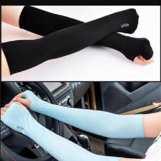 Ống Tay Chống Nắng Let's Slim Xỏ Ngón,Ống Tay Chống Nắng Xe Máy