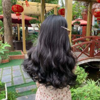 <CAO CẤP> Tóc Giả Kẹp Xoăn 6 Phím ( nhiều độ dài )