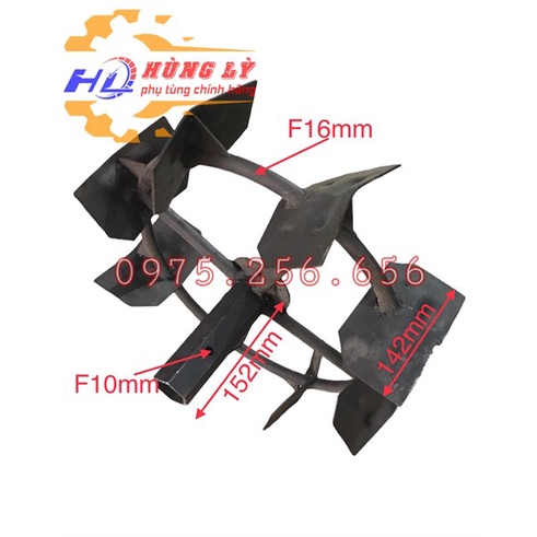 Bánh lồng bánh bám 31=178=186 trục dài phụ tùng máy cày phụ tùng Hùng Lỳ