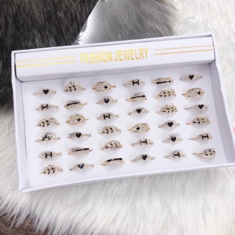 Nhẫn phối hình mẫu mới đẹp cá tính phong cách