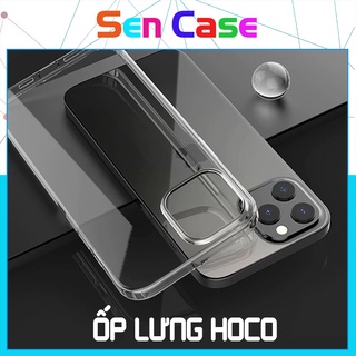 Ốp Lưng Iphone Ho.Co Silicon Dẻo Trong Suốt Ipxsmax/12/12pro/13/13pro/13promax- Sencase