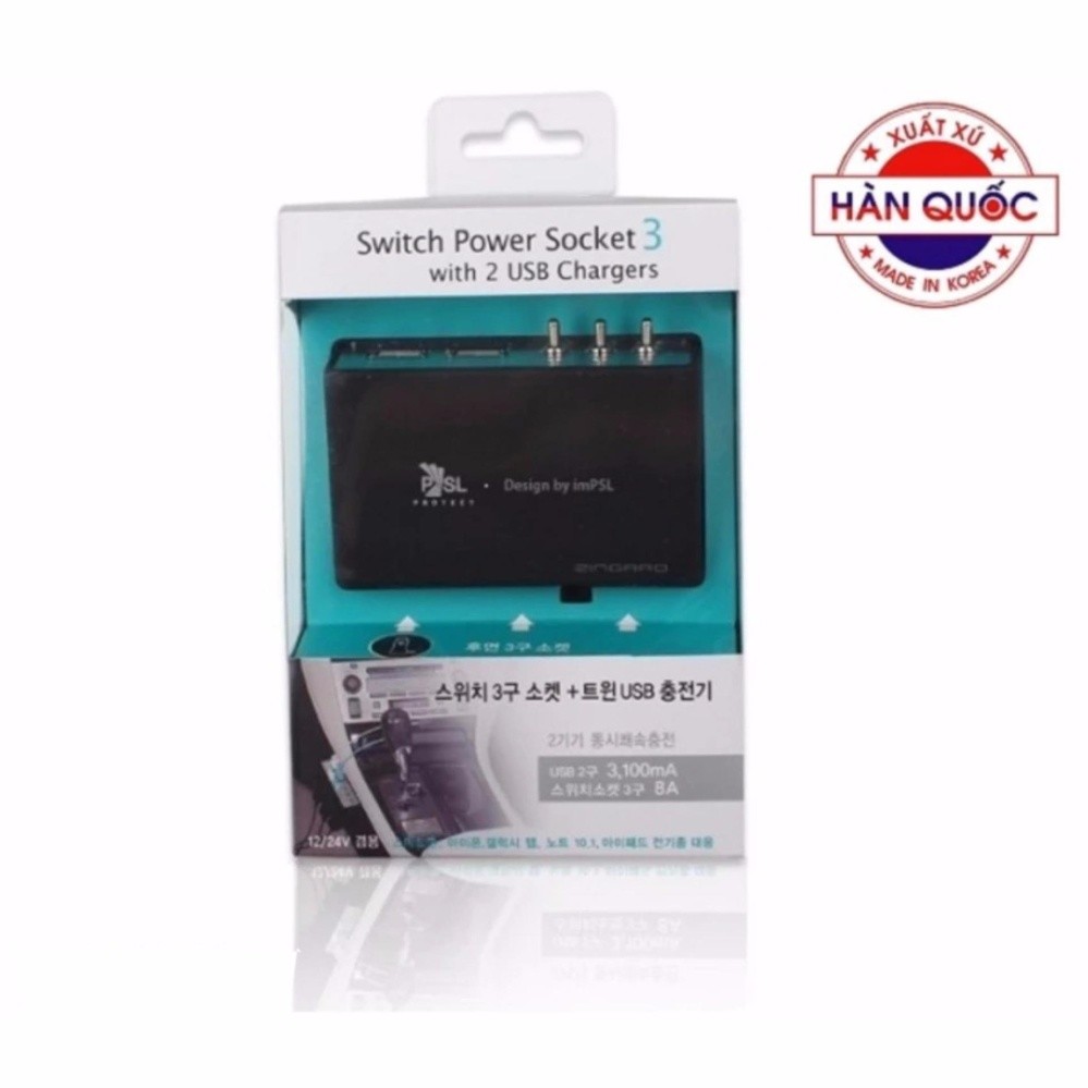 [HOT] Bộ Chia USB 3 Cổng Bật Tắt Cao Cấp Zingaro Korea DL-803S TI779