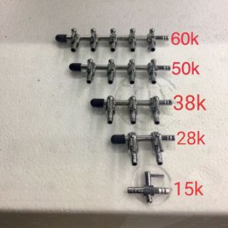 Van khóa- van chia khí inox , van tăng giảm khí inox , 1 , 2 , 3 , 4 , 5 đầu