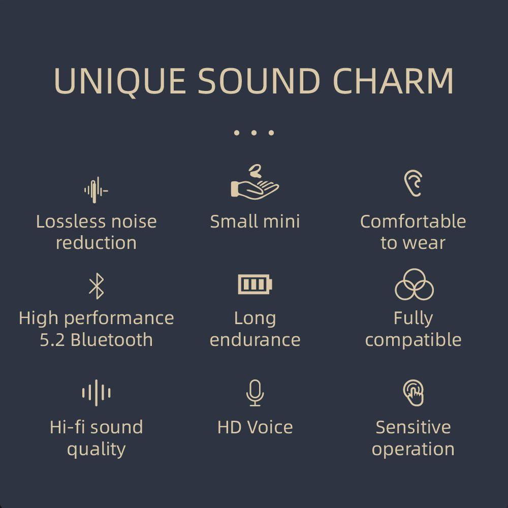 Tai Nghe Nhét Tai Bluetooth Có Micro Thiết Kế Thể Thao Chuyên Dụng Cho Samsung Huawei Xiaomi
